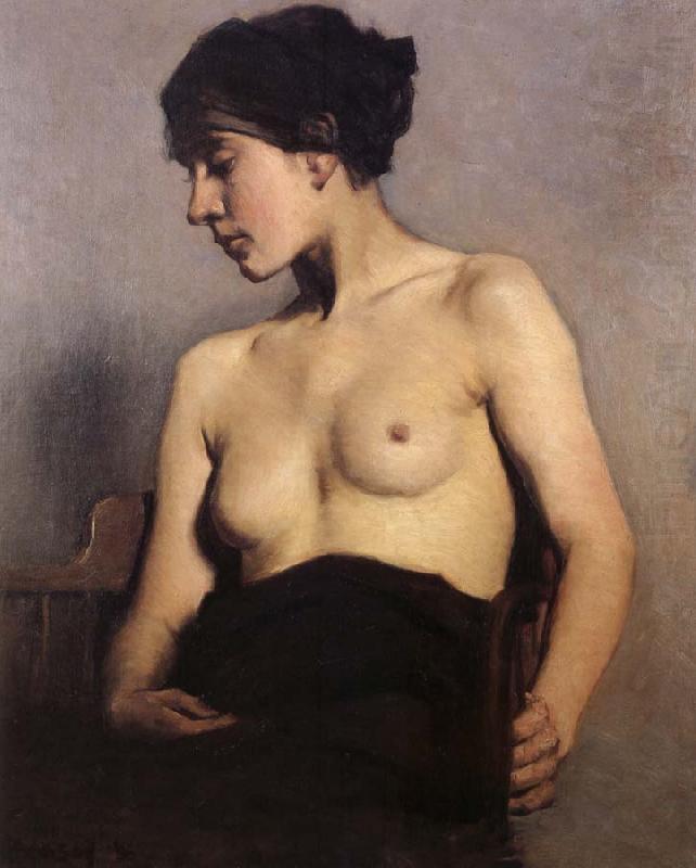 Seated nude, Hugh Ramsay